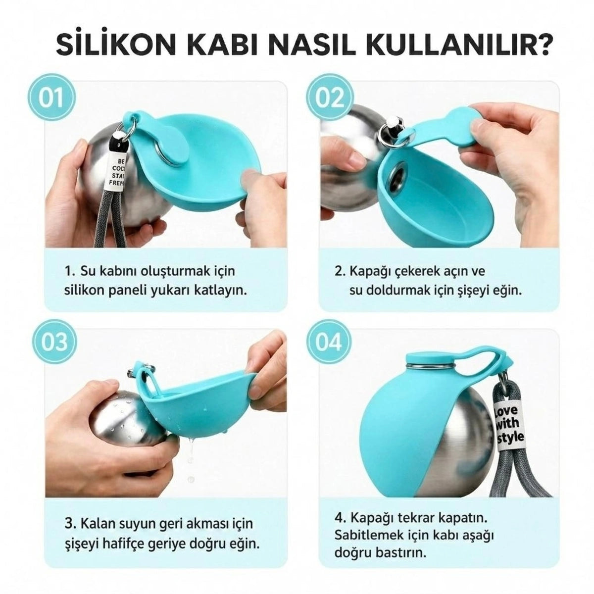 PatiGo Su Kabı