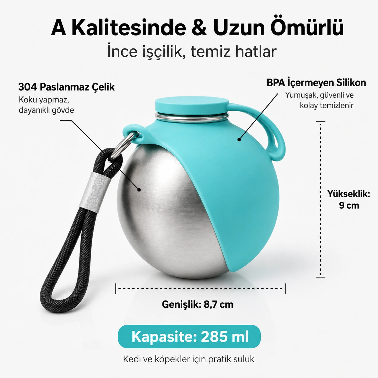 PatiGo Su Kabı
