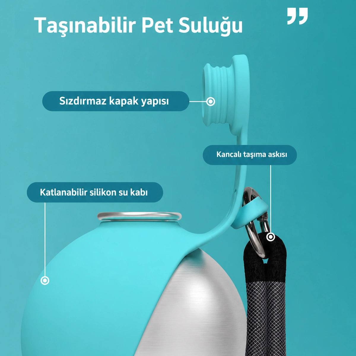 PatiGo Su Kabı
